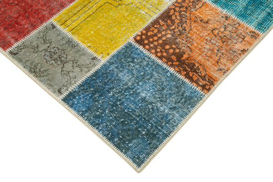 5x7 Multicolor Patchwork Rug - 32082