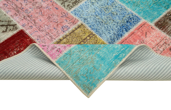 5x7 Multicolor Patchwork Rug - 32083