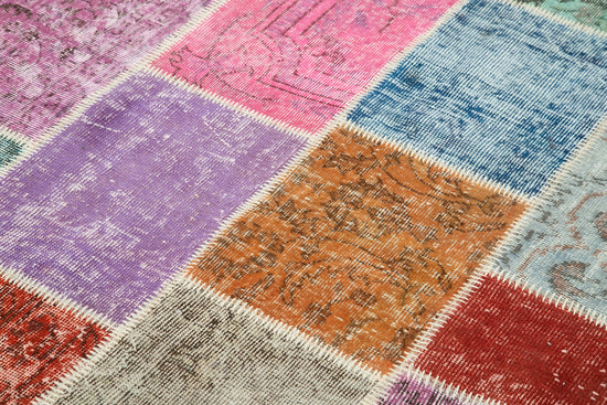 5x7 Multicolor Patchwork Rug - 32087
