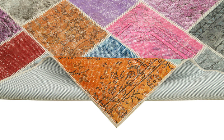 5x7 Multicolor Patchwork Rug - 32087