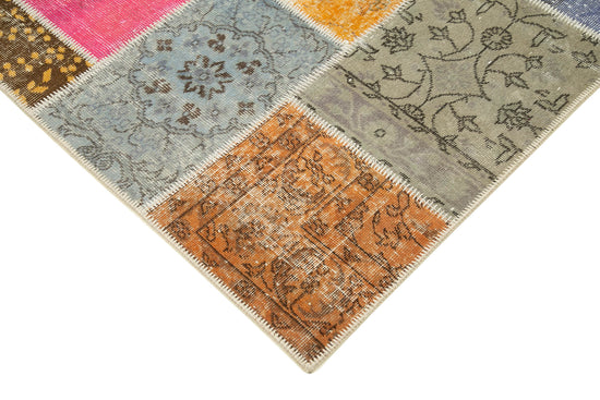 5x7 Multicolor Patchwork Rug - 32088