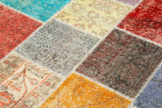 5x7 Multicolor Patchwork Rug - 32088