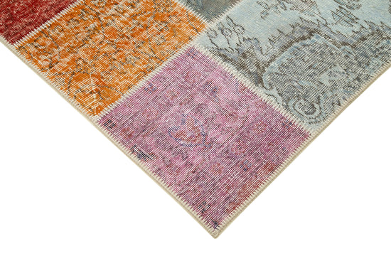 5x7 Multicolor Patchwork Rug - 32101