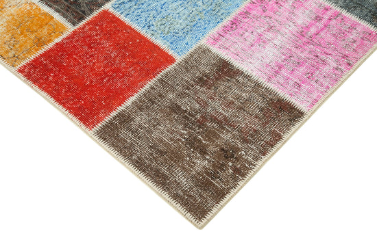 5x7 Multicolor Patchwork Rug - 32104