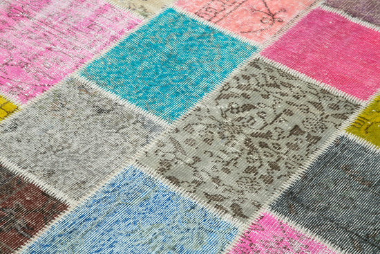 5x7 Multicolor Patchwork Rug - 32104