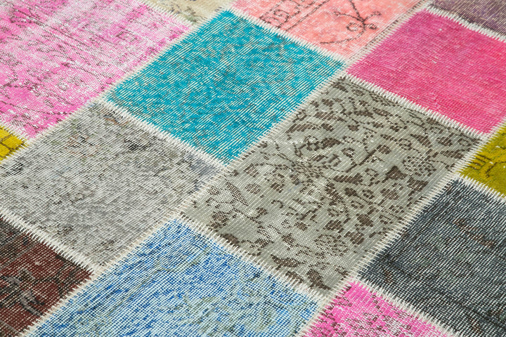 5x7 Multicolor Patchwork Rug - 32104