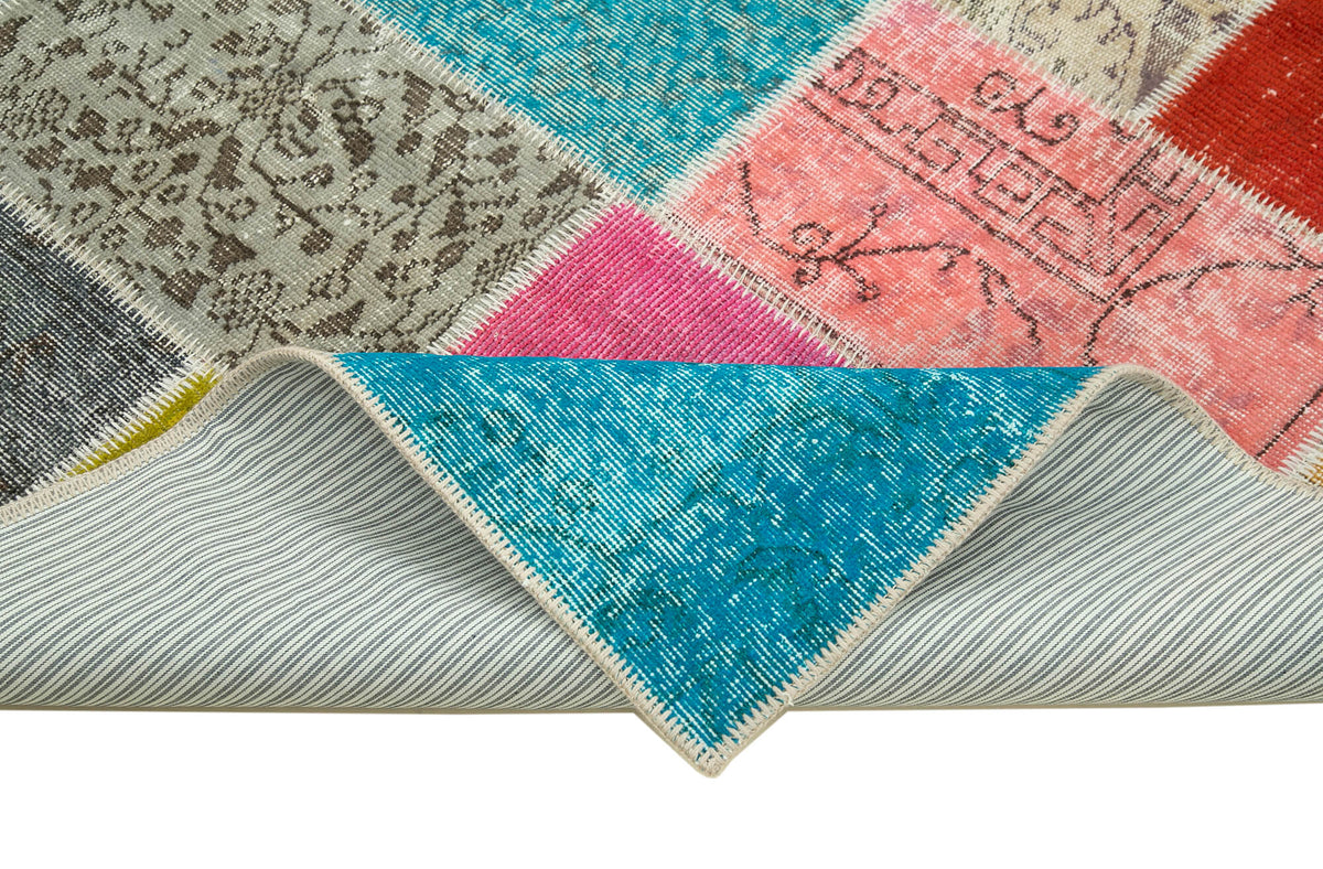 5x7 Multicolor Patchwork Rug - 32104