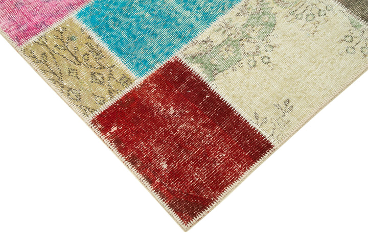 5x7 Multicolor Patchwork Rug - 32105