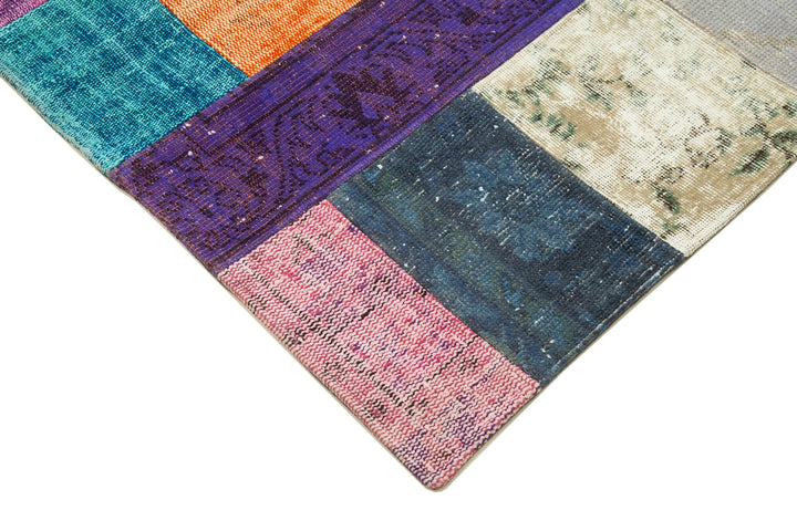 5x7 Multicolor Patchwork Rug - 32108