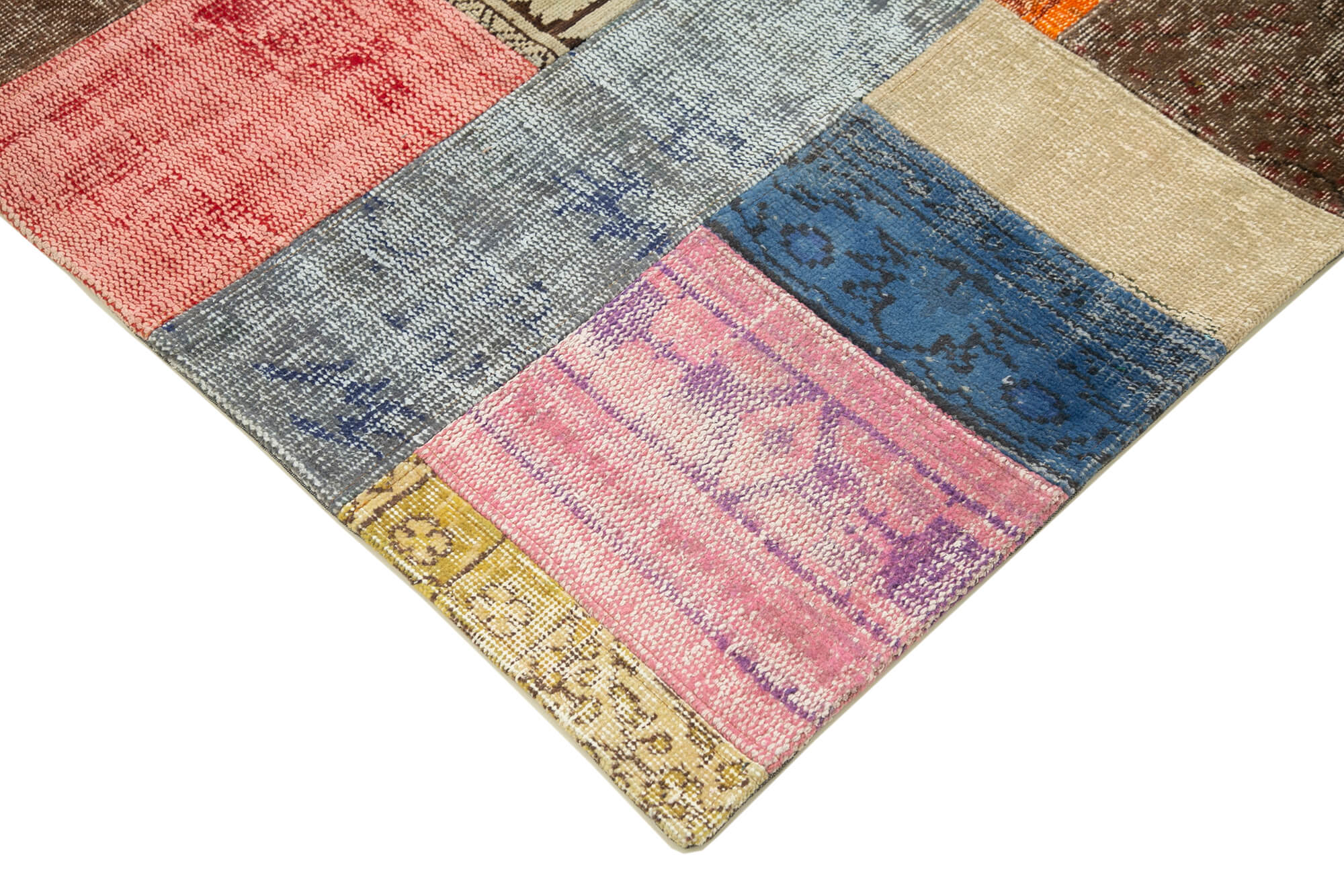 5x7 Multicolor Patchwork Rug - 32110