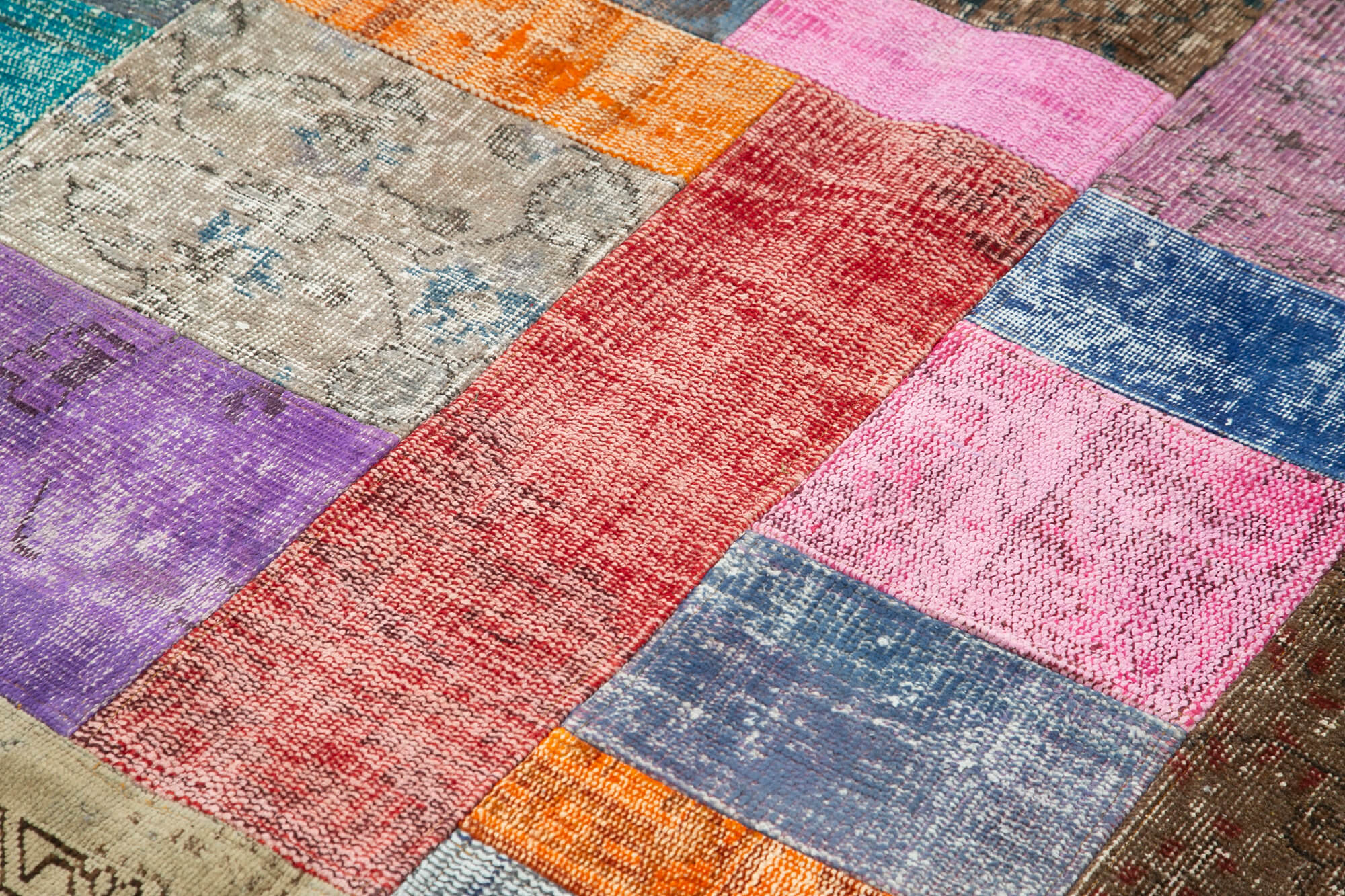 5x7 Multicolor Patchwork Rug - 32110