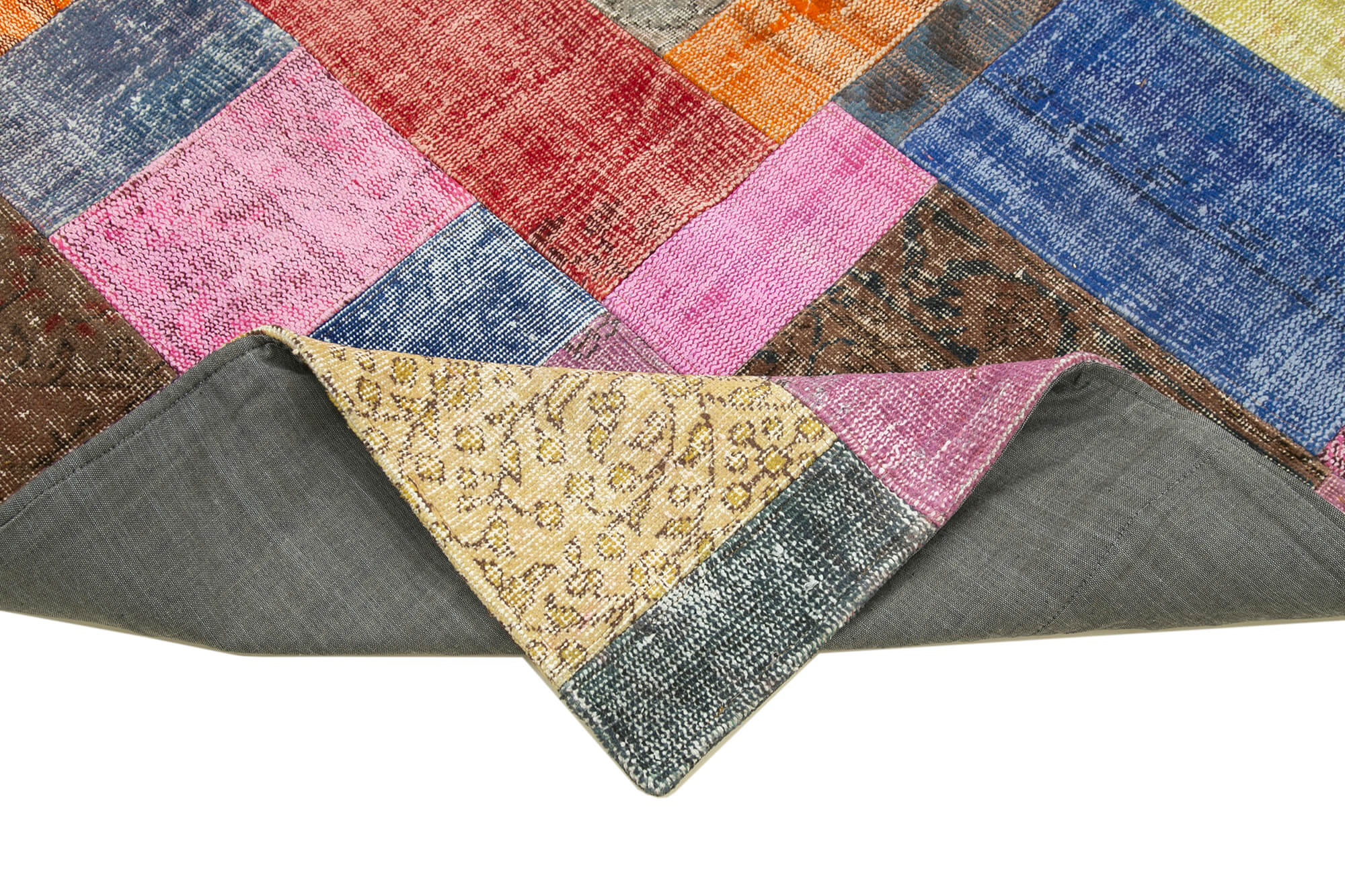 5x7 Multicolor Patchwork Rug - 32110