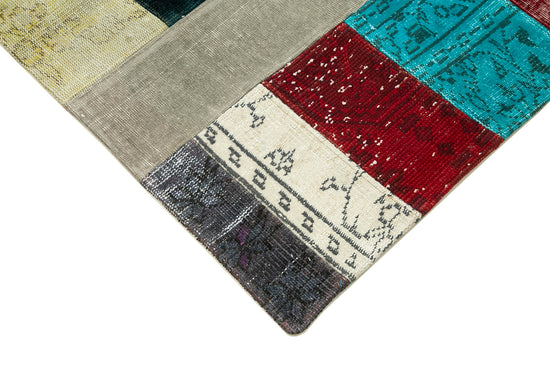 5x7 Multicolor Patchwork Rug - 32112