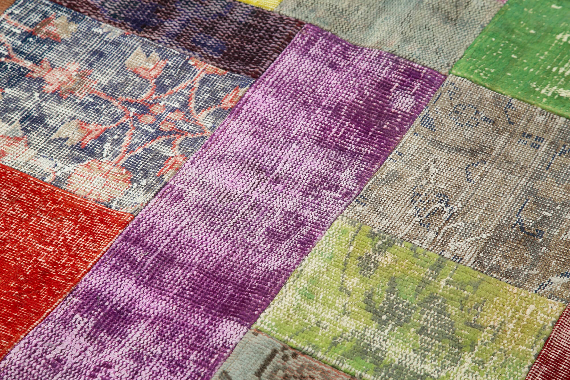 5x7 Multicolor Patchwork Rug - 32112