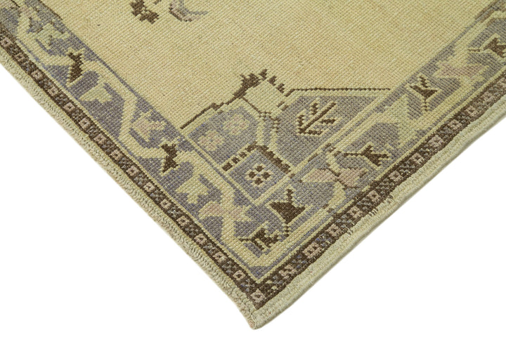 3x5 Beige Vintage Anatolian Rug - 32190