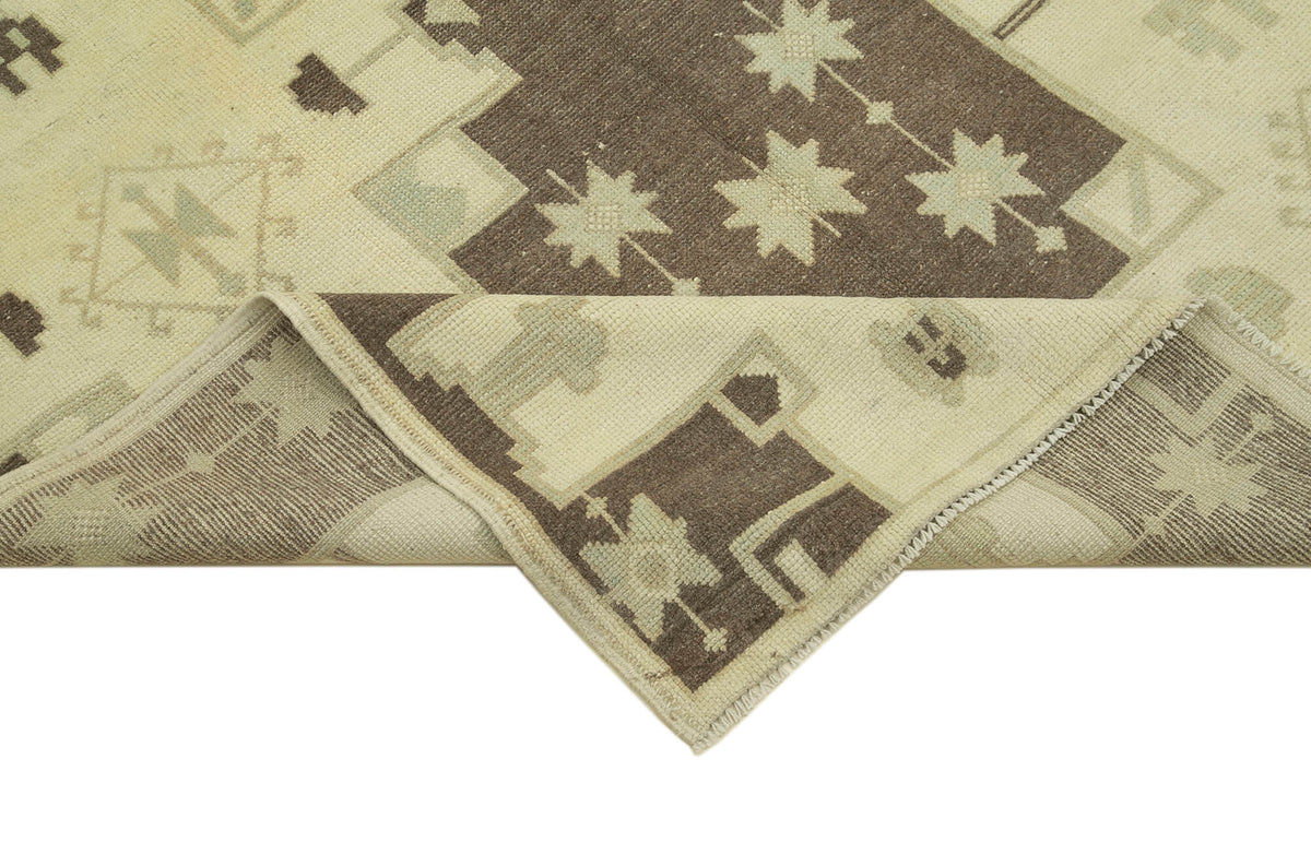 4x7 Beige Vintage Anatolian Rug - 32195