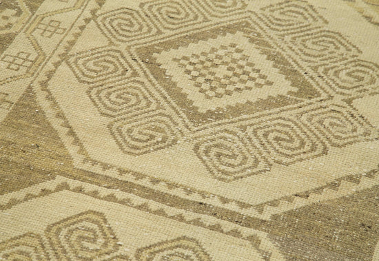 3x10 Beige Vintage Anatolian Rug - 32249