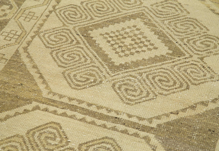 3x10 Beige Vintage Anatolian Rug - 32249