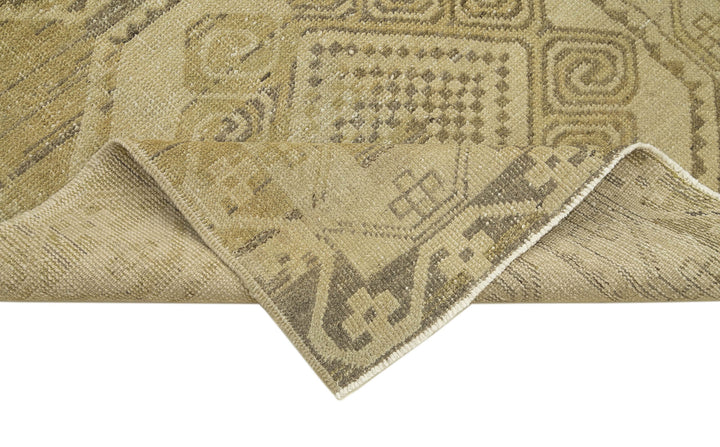 3x10 Beige Vintage Anatolian Rug - 32249