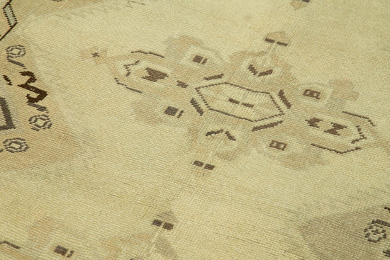 4x7 Beige Vintage Anatolian Rug - 32264