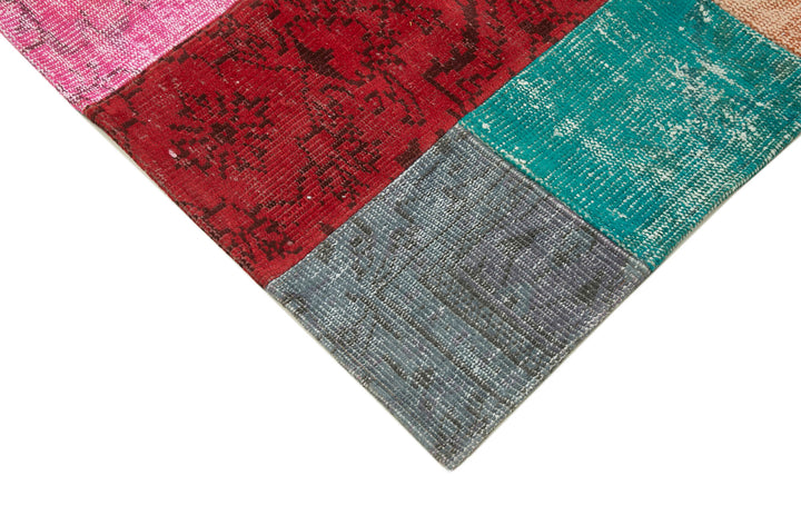 7x10 Multicolor Patchwork Rug - 32282