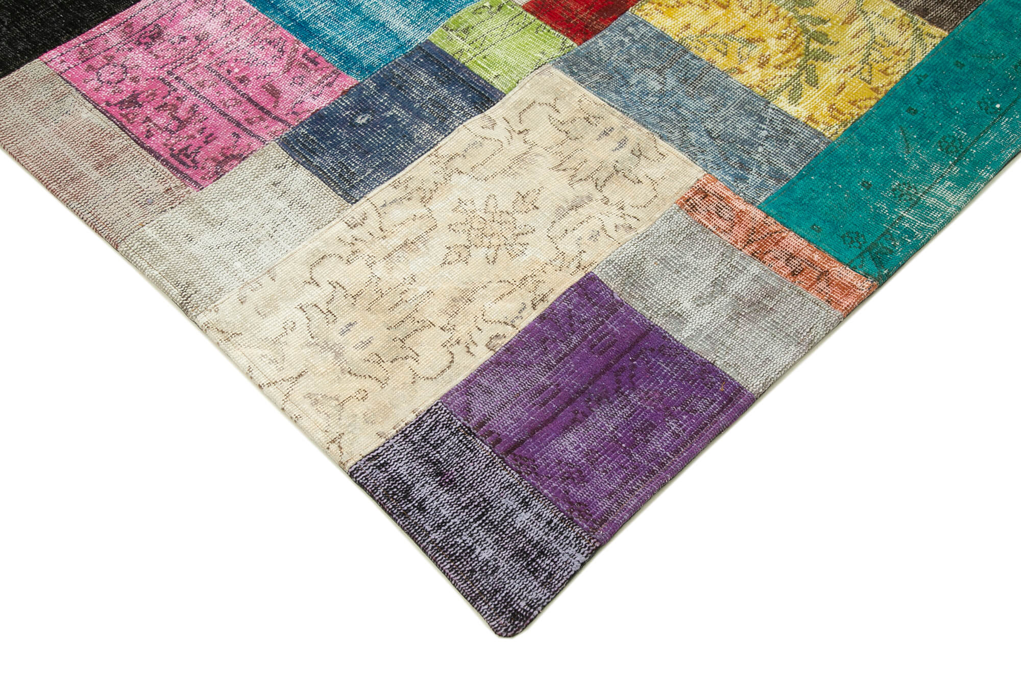 8x10 Multicolor Patchwork Rug - 32303