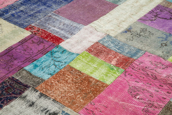 8x10 Multicolor Patchwork Rug - 32303