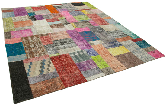 8x10 Multicolor Patchwork Rug - 32304