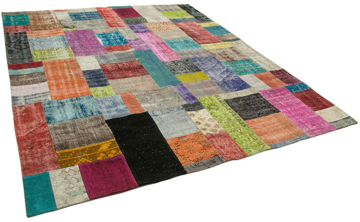 8x10 Multicolor Patchwork Rug - 32305