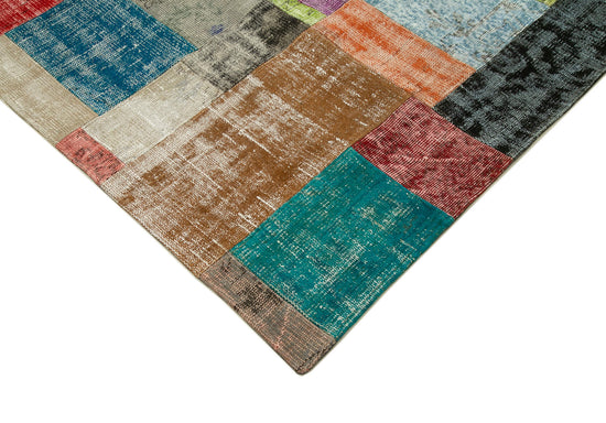 8x10 Multicolor Patchwork Rug - 32305
