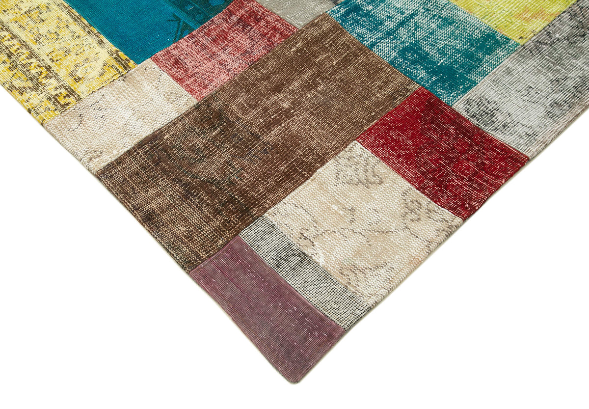 8x10 Multicolor Patchwork Rug - 32306