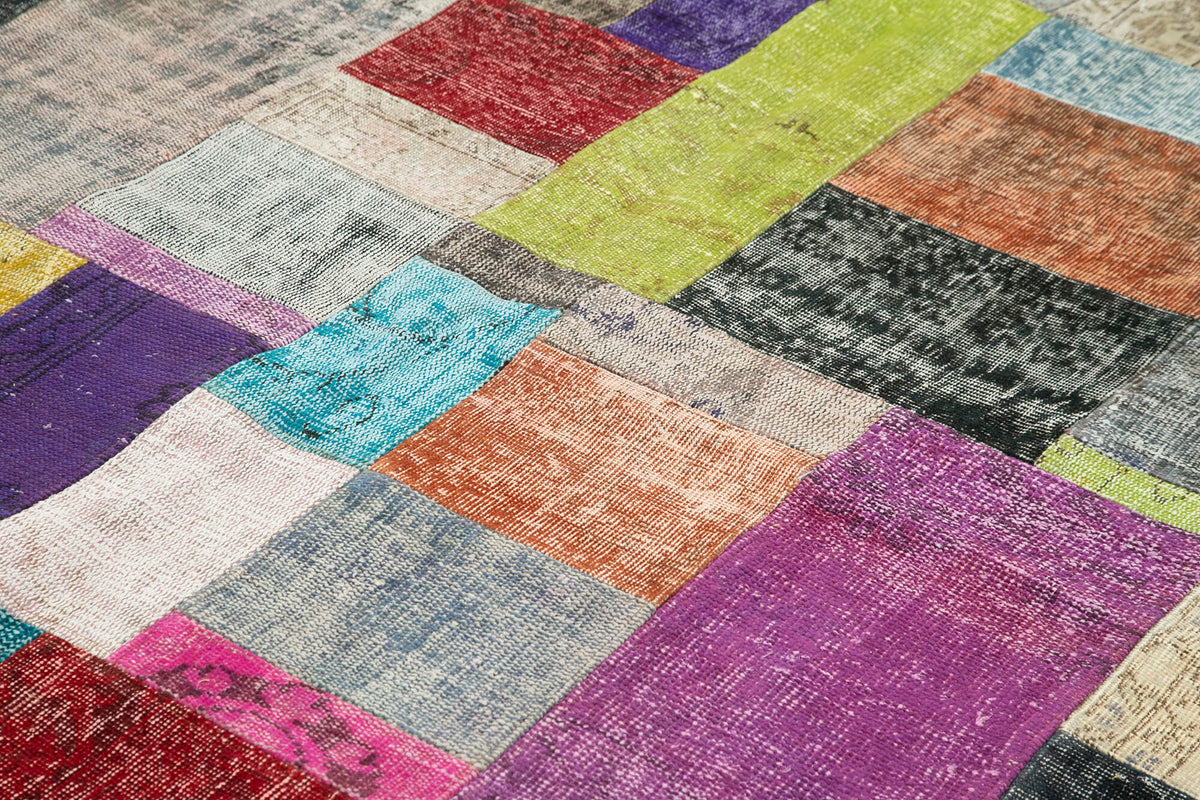8x10 Multicolor Patchwork Rug - 32306