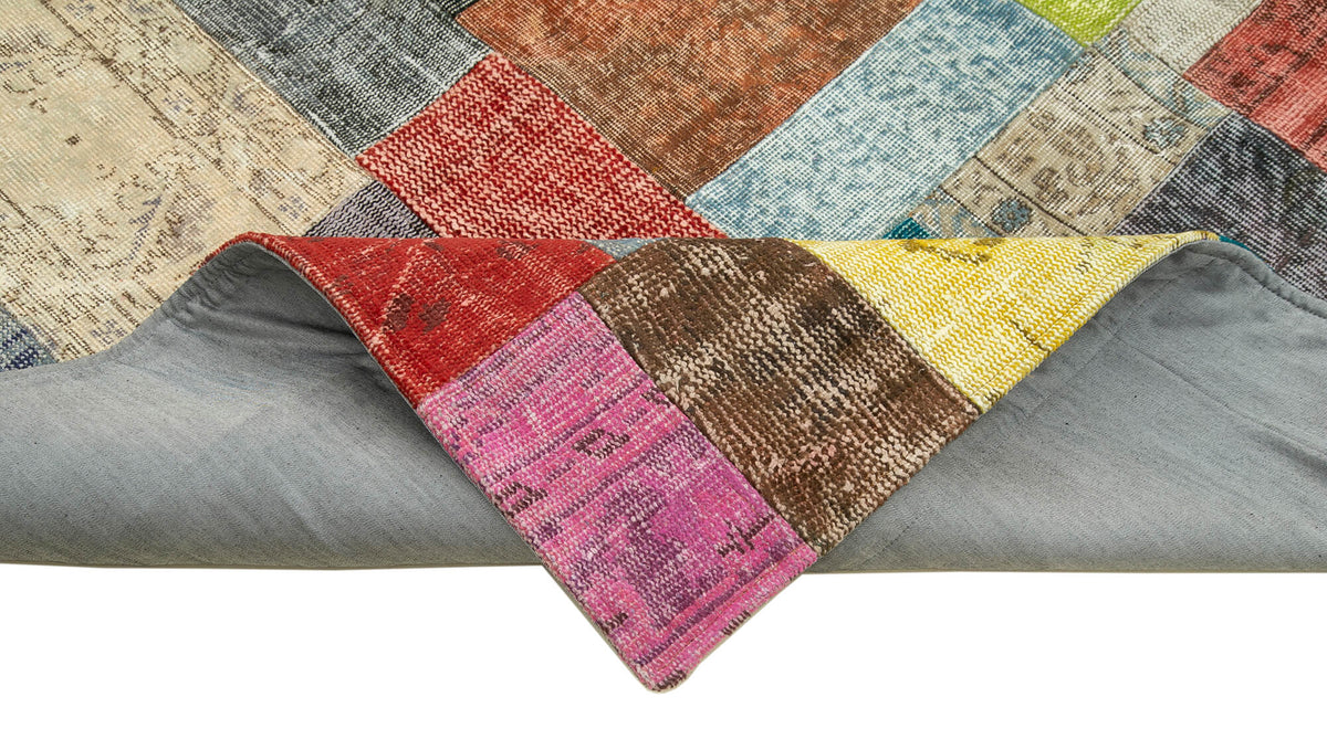 8x10 Multicolor Patchwork Rug - 32306