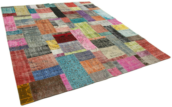 8x10 Multicolor Patchwork Rug - 32307