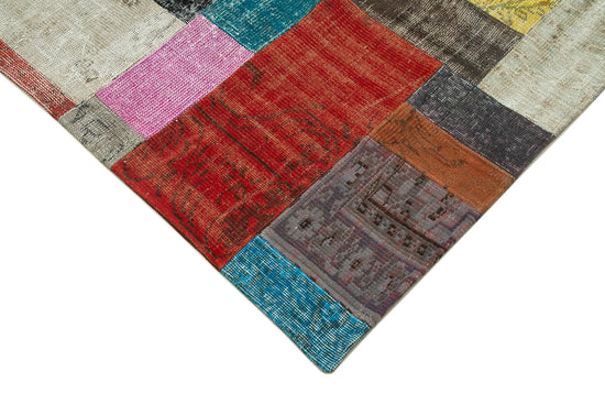 8x10 Multicolor Patchwork Rug - 32309