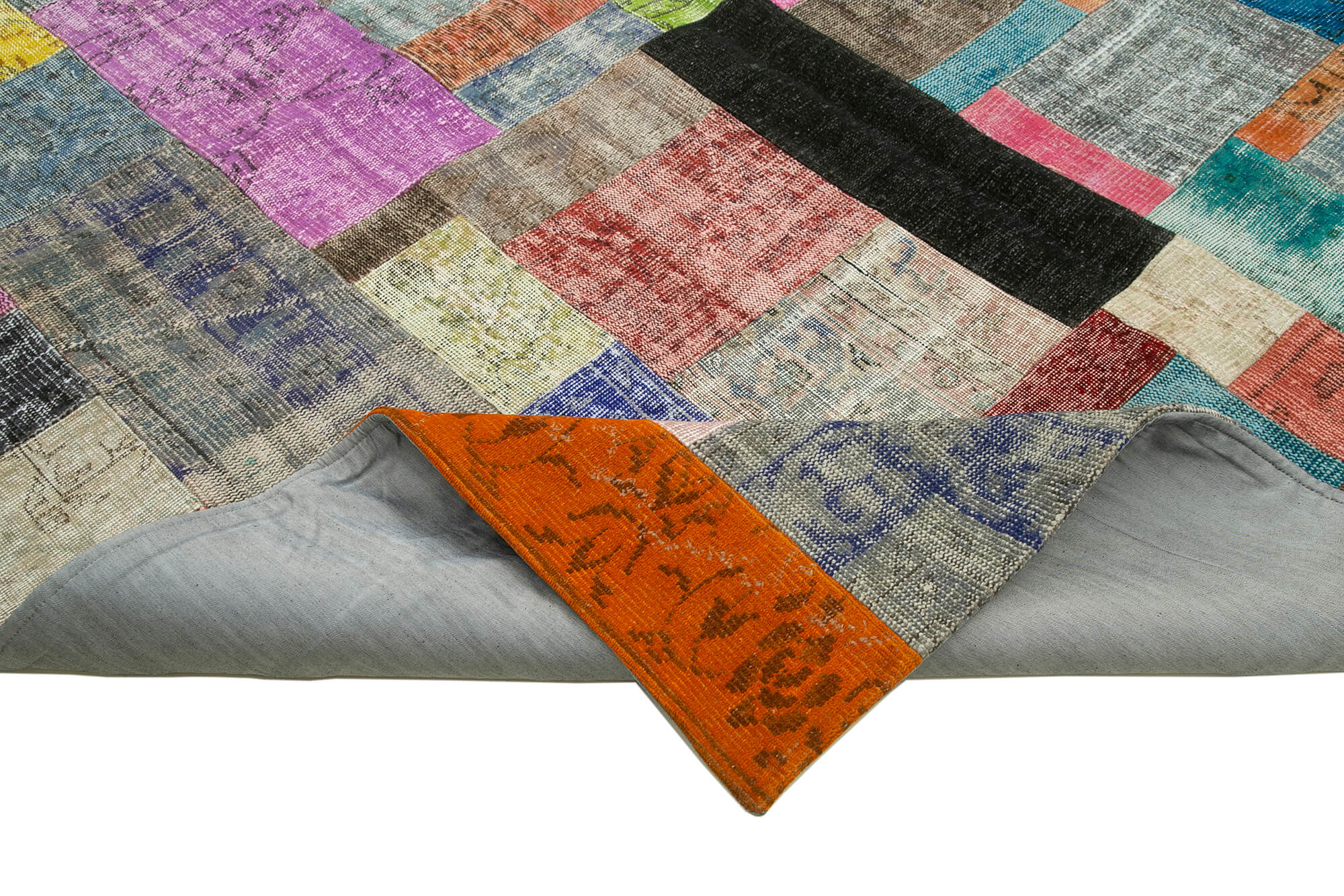 8x10 Multicolor Patchwork Rug - 32309