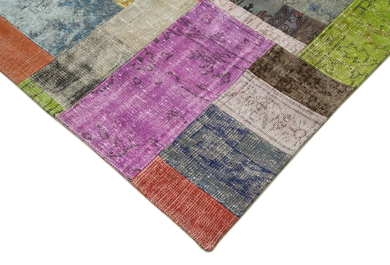 8x10 Multicolor Patchwork Rug - 32310