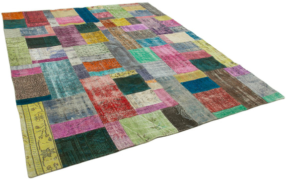 8x10 Multicolor Patchwork Rug - 32312