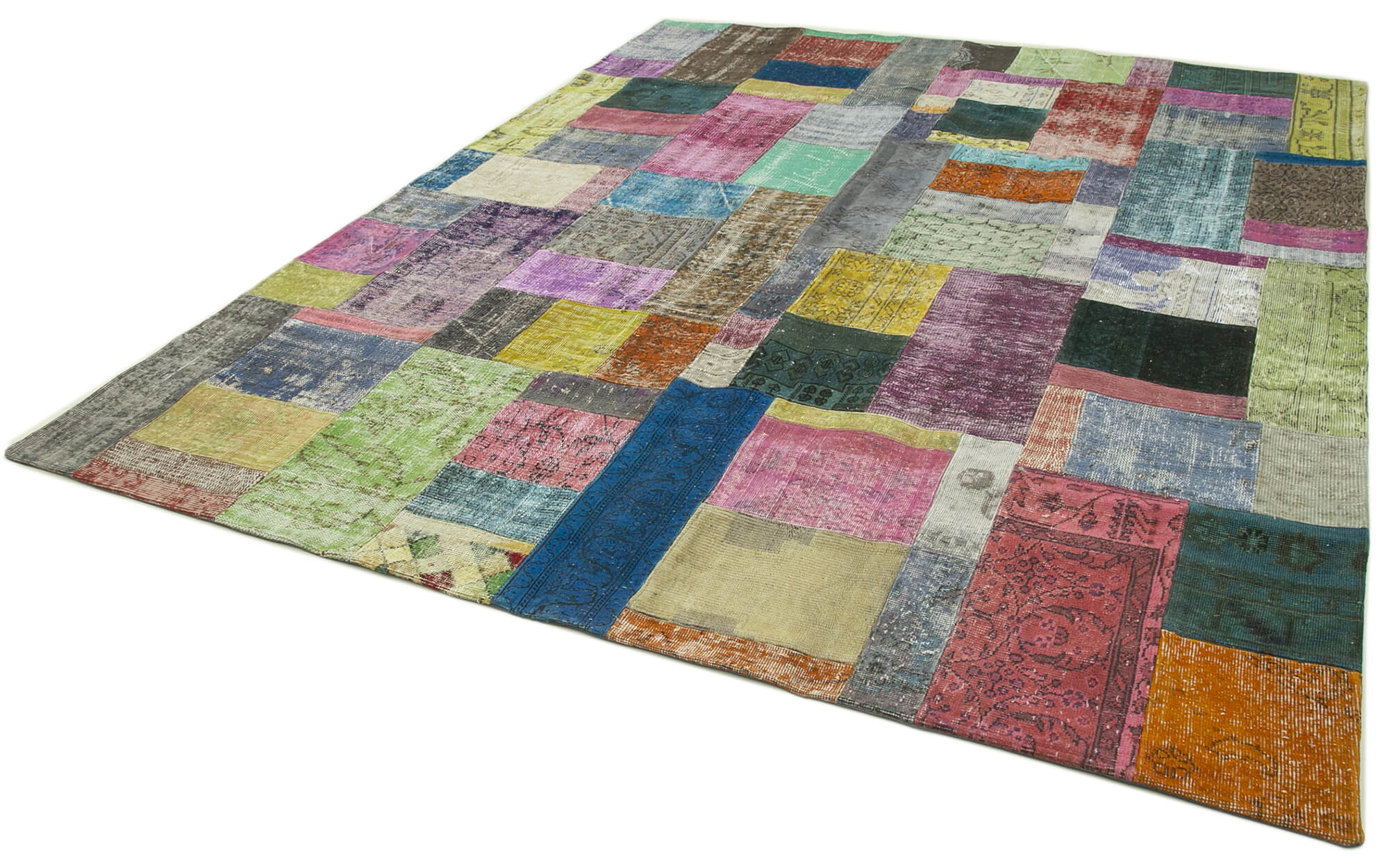 8x10 Multicolor Patchwork Rug - 32312
