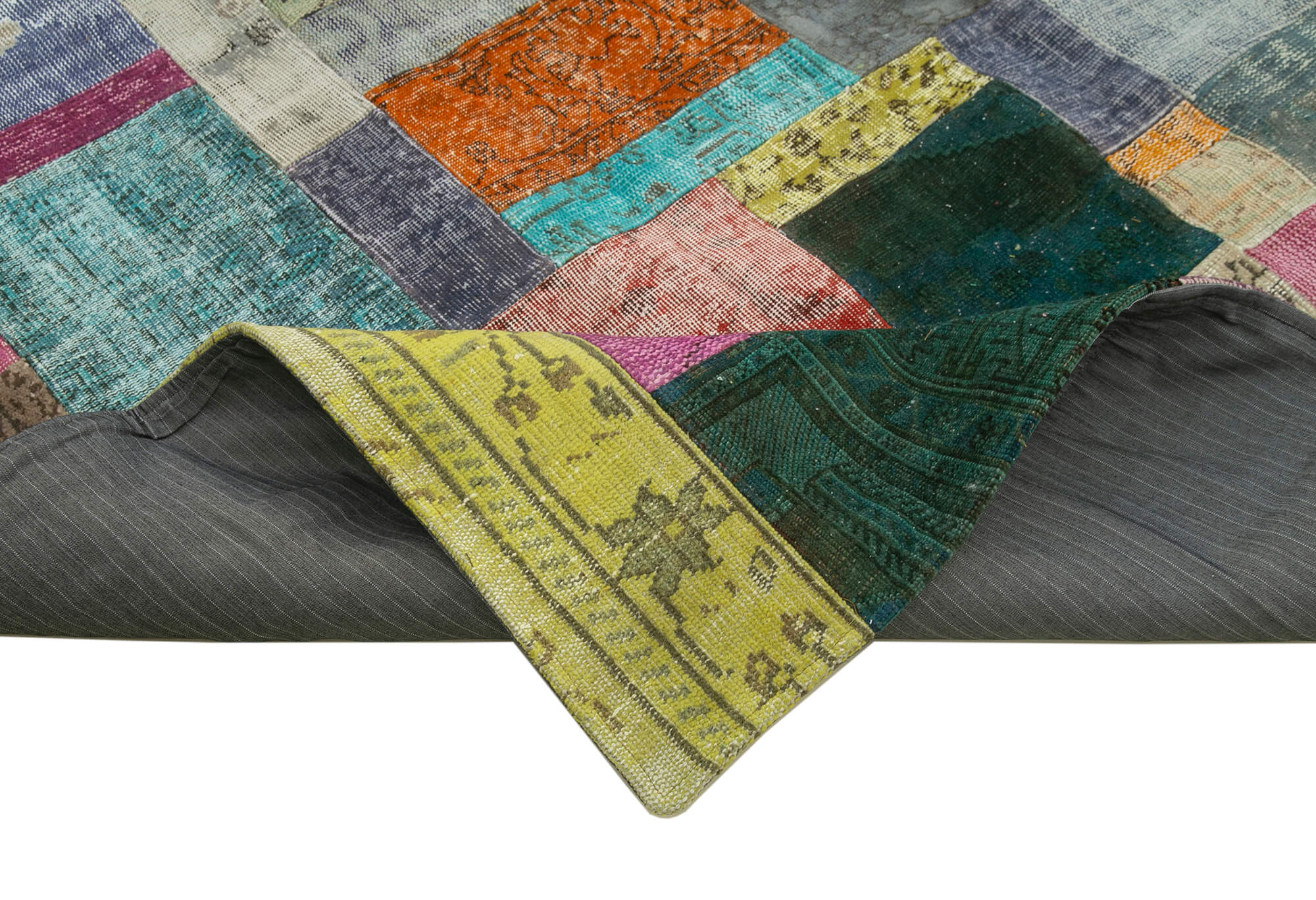 8x10 Multicolor Patchwork Rug - 32312