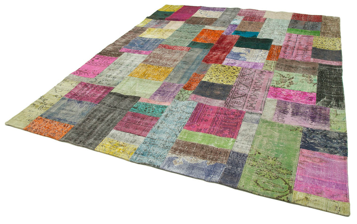 8x10 Multicolor Patchwork Rug - 32315