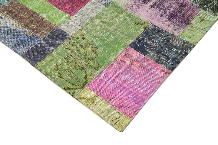 8x10 Multicolor Patchwork Rug - 32315