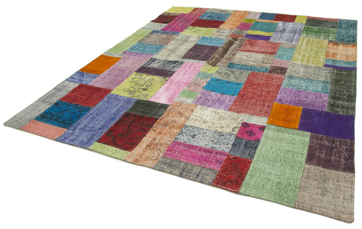 8x10 Multicolor Patchwork Rug - 32316