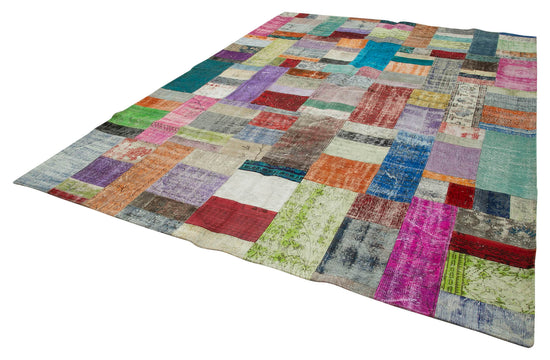 9x12 Multicolor Patchwork Rug- 32330
