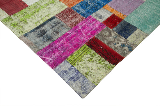 9x12 Multicolor Patchwork Rug- 32330