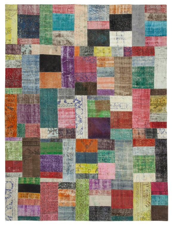 9x12 Multicolor Patchwork Rug- 32332
