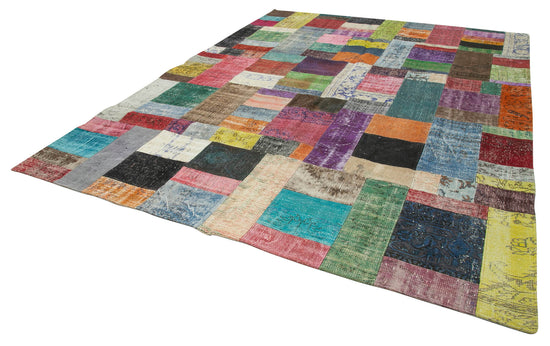 9x12 Multicolor Patchwork Rug- 32332