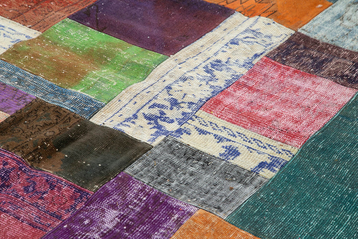 9x12 Multicolor Patchwork Rug- 32332