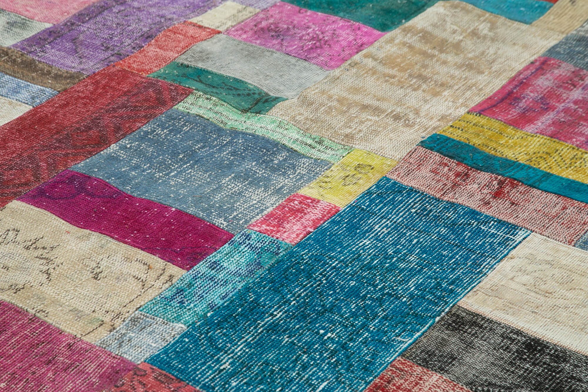 10x13 Multicolor Patchwork Rug - 32341
