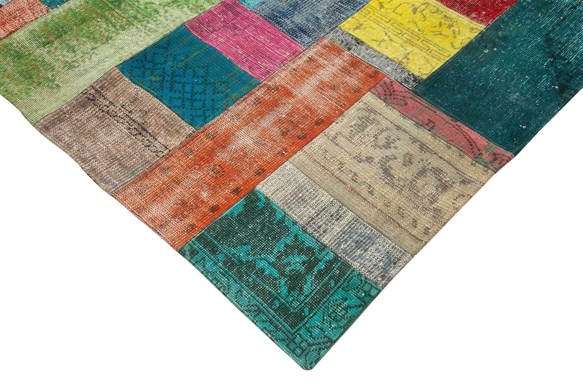 10x13 Multicolor Patchwork Rug - 32342